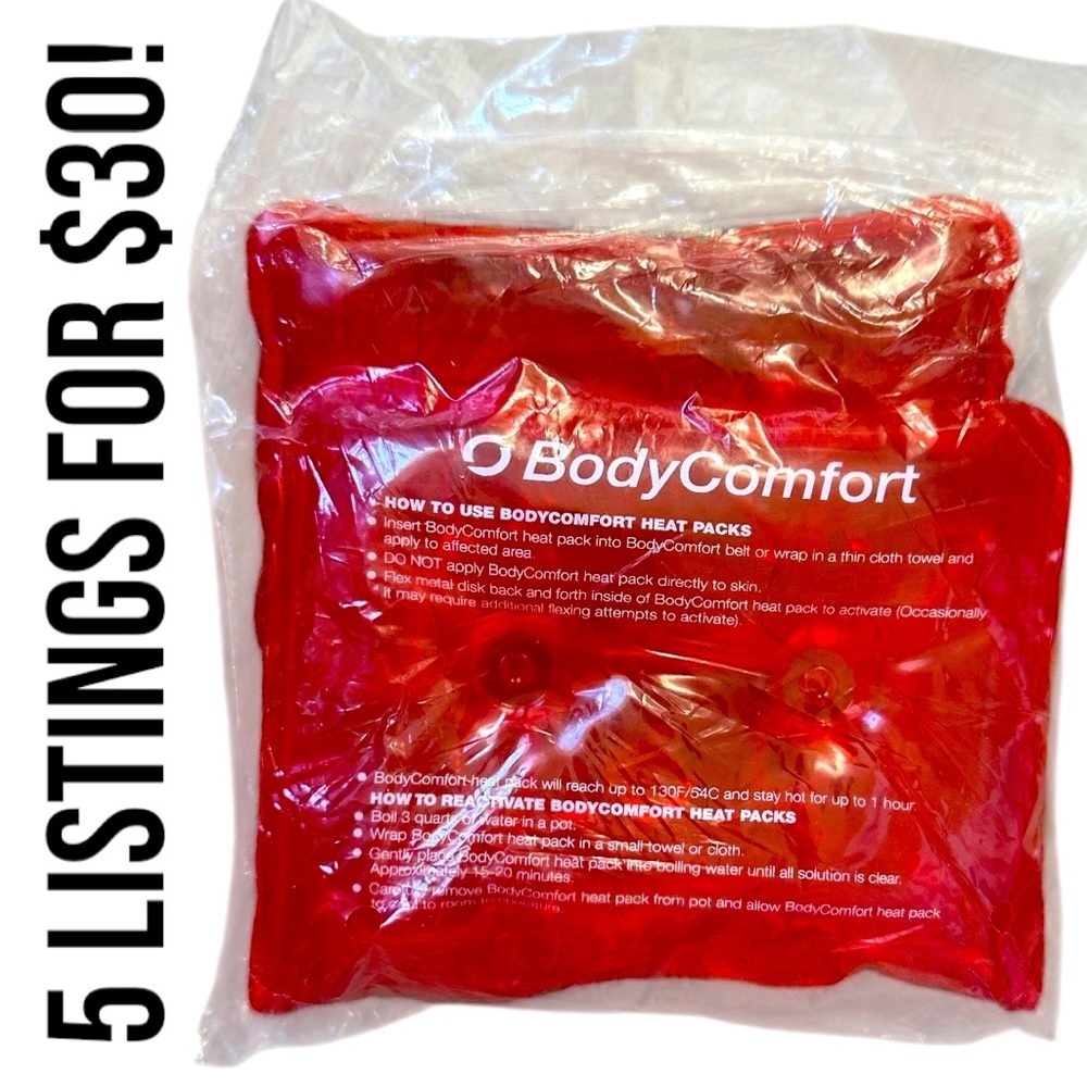 New BodyComfort Red Heat Pack